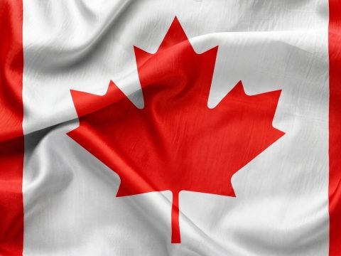 Bandera de Canadá